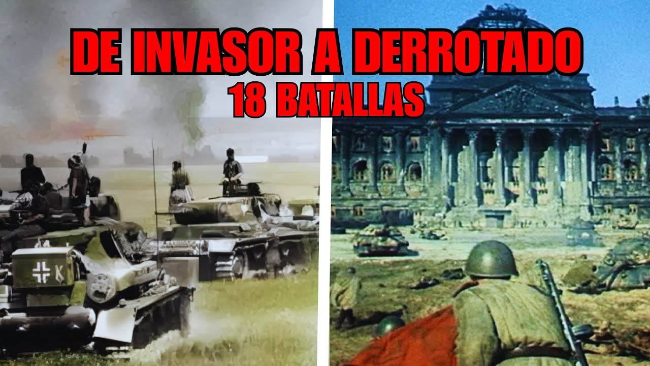 Cómo Perdió Hitler REALMENTE la Guerra? 18 Batallas que Destruyeron al Reich