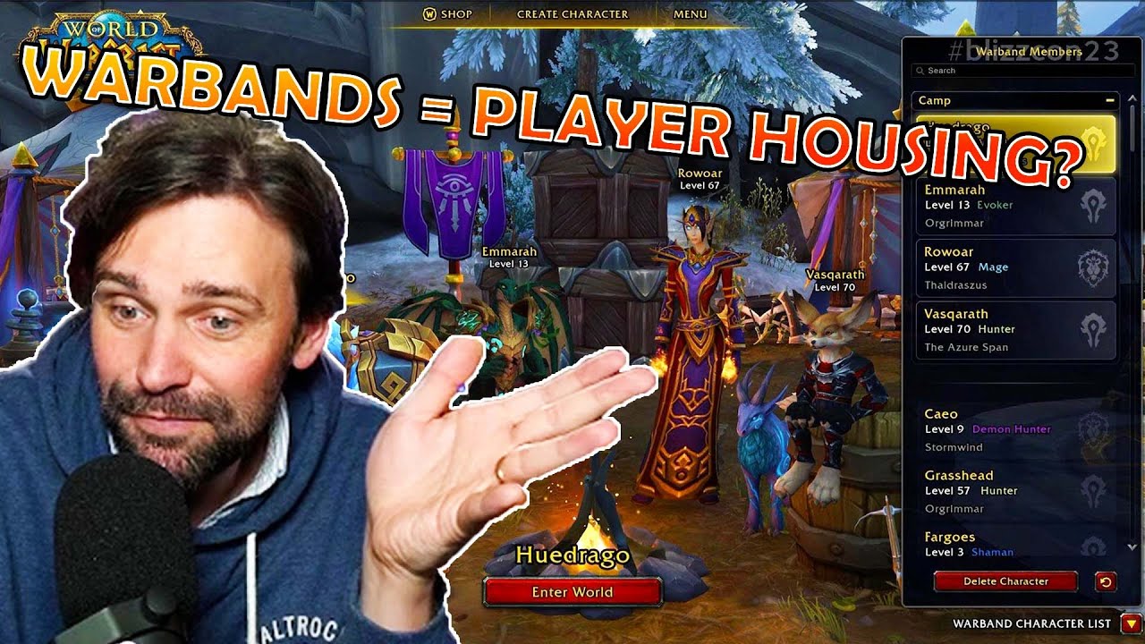 Why Warbands Means Player Housing is Definitely Coming... and SOON