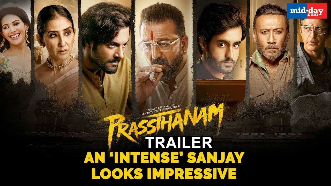 Sanjay Dutt Looks Impressively Intense In Prasthanam Trailer