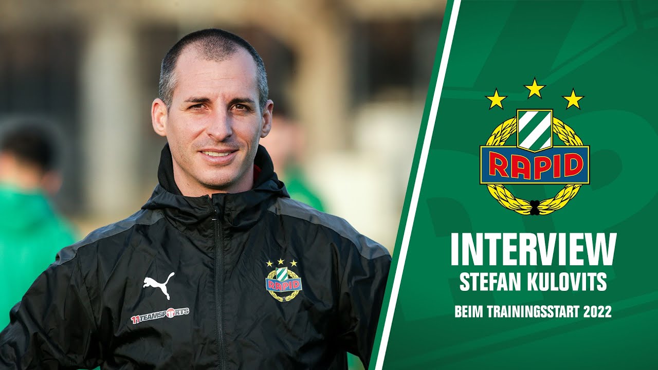 Das erste Interview mit Stefan Kulovits als Trainer von Rapid II