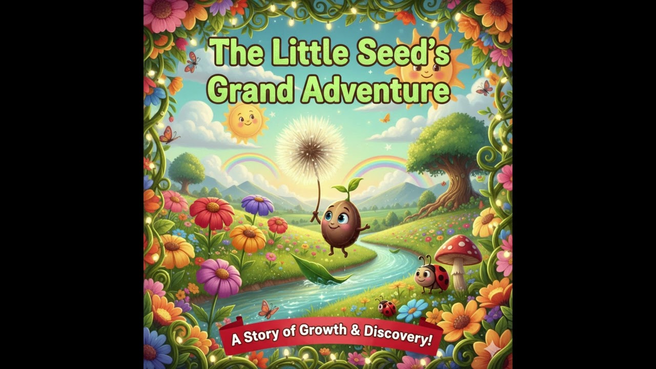 The Little Seed’s Grand Adventure: A Nature Story | Rolling Kitten TV