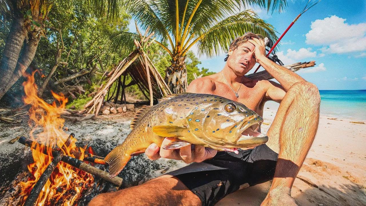 3 Dias Sozinho em Ilha Deserta: Sem Comida, Sem Água, Sem Abrigo