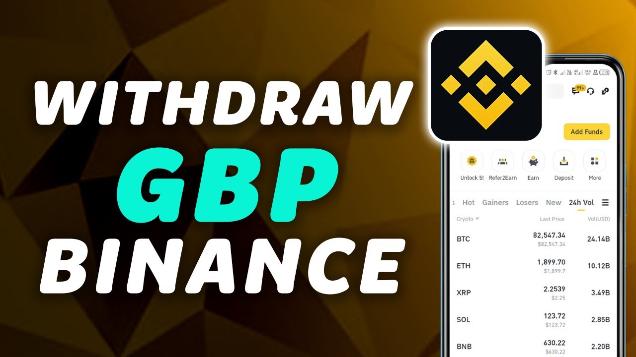 Как вывести деньги с Binance GBP (Великобритания) &mdash; простое руководство по банковскому переводу