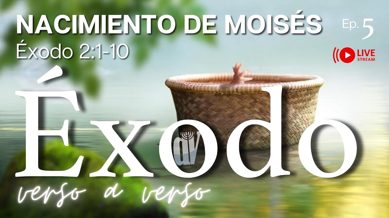 [#5] El NACIMIENTO 👶 de Moisés 👈 Éxodo 🪨 verso a verso [Éxodo 2:1-10]