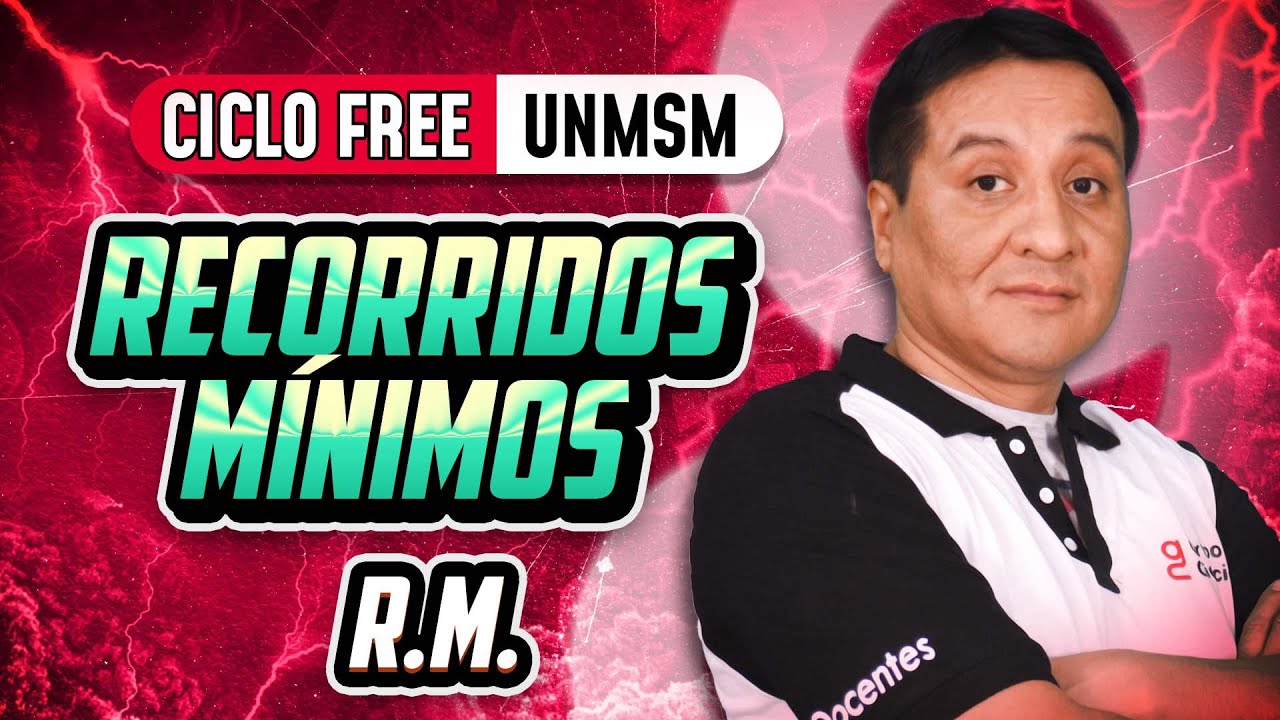 Recorridos m&iacute;nimos 💡 R.M. [CICLO FREE]