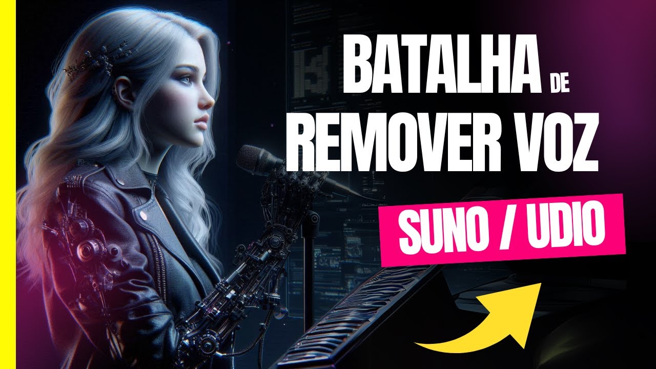 SUNO E UDIO: DESAFIO DE REMOVER VOCAL