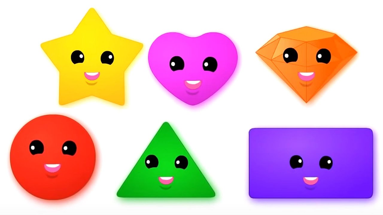 Shapes Song, Learning Video and Shapes Rhymes for Kids
