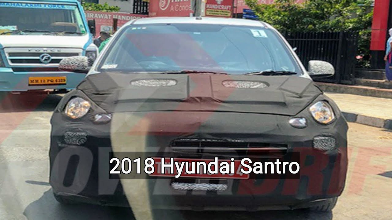 2018 Hyundai AH2 aka Next Gen Santro Spied In Near Production Form Near Pune