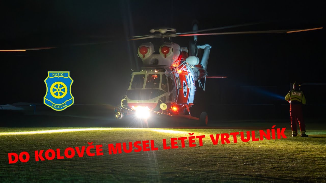 Technická pomoc při přistání vrtulníku LZS