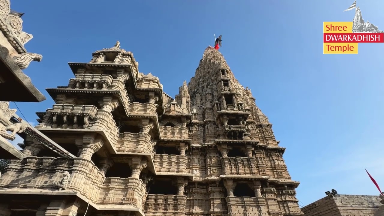 Dwarkadhish Temple Dhwaja Arohan Dt.15/09/2025