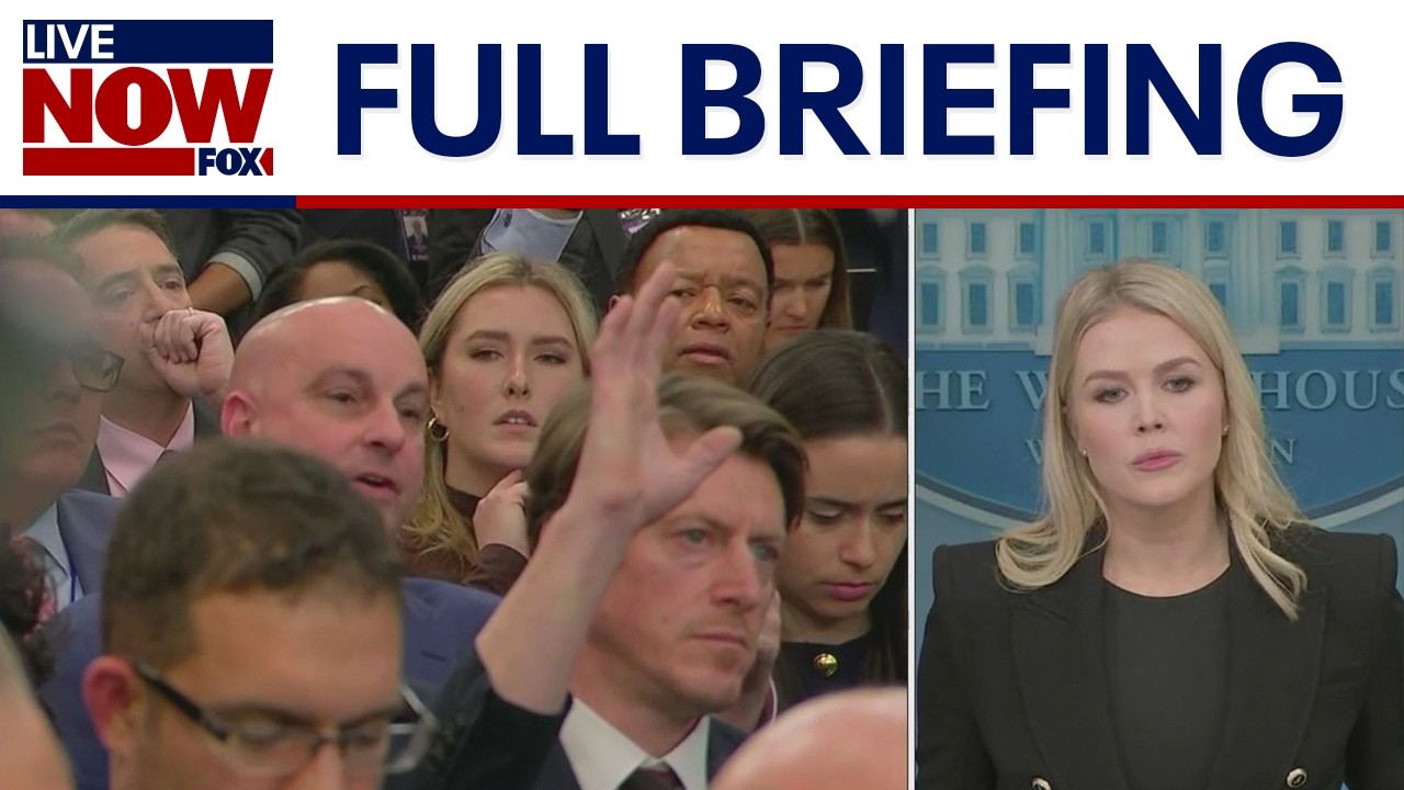 White House press briefing on Trump's Gaza comments, transgender athlete ban | LiveNOW from FOX