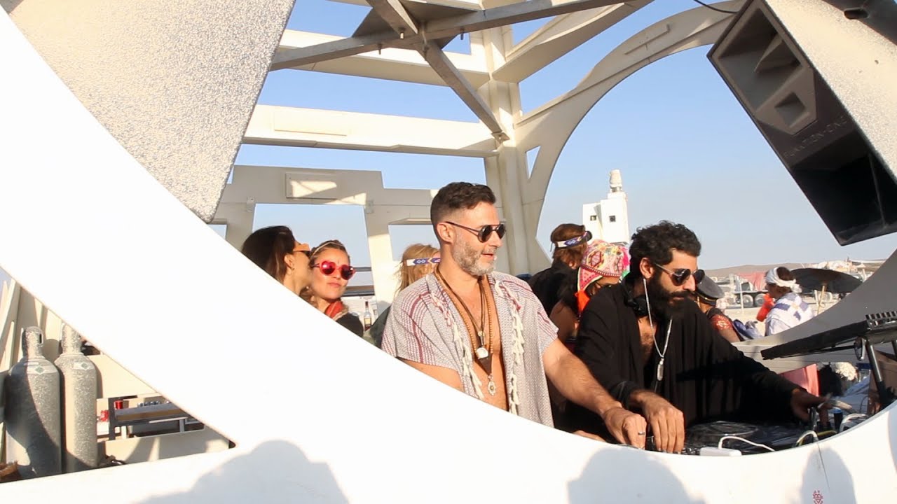 Burning Man 2017 - Kazbah - Sabo & Goldcap - Wednesday Sunrise
