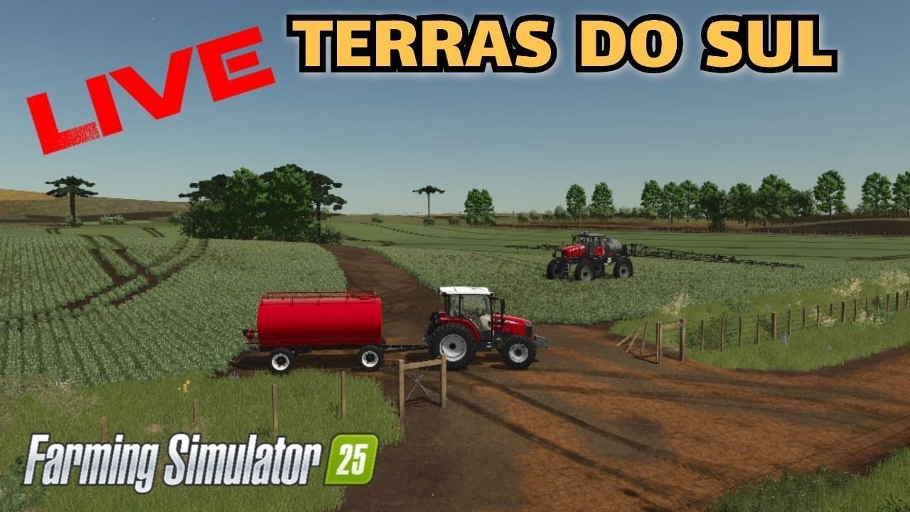 LIVE NO MAPA TERRAS DO SUL SIMULATOR 25