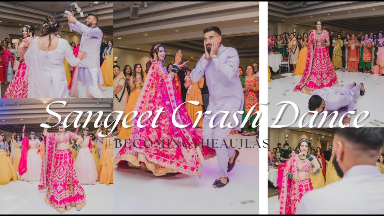 Surprise Crash Sangeet Dance | GlamByGilly #BecomingTheAujlas #sangeet