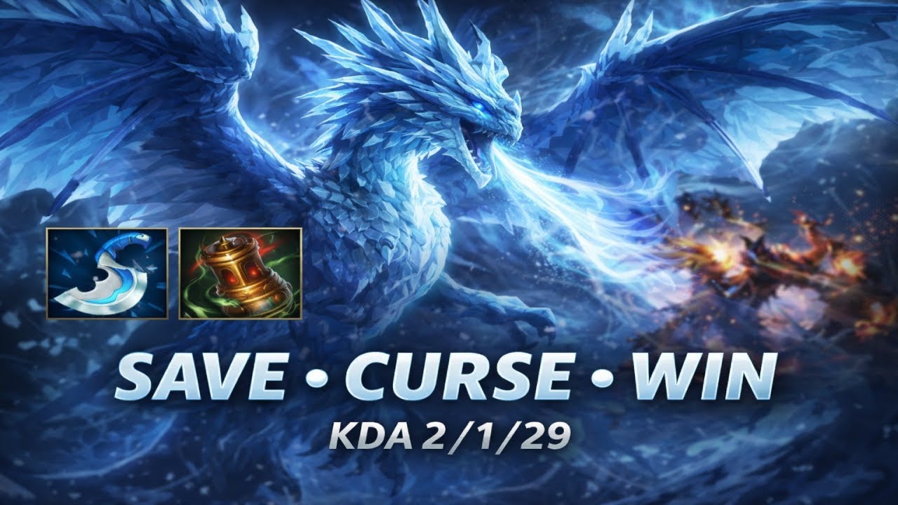 Dota 2 Gameplay - Perfect Winter Wyvern Saves & Curses | 2/1/29 Support Gameplay | [Turbo Mode]