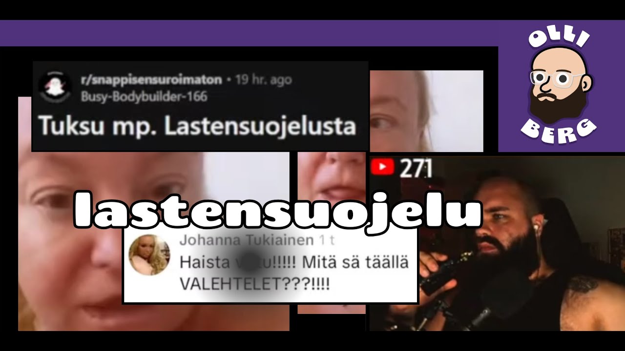 Johanna Tukiainen ei tykkää lastensuojelusta