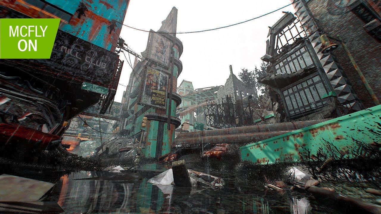 Ray Tracing Downtown Boston - Fallout 4 Cinematic Film looks ENB