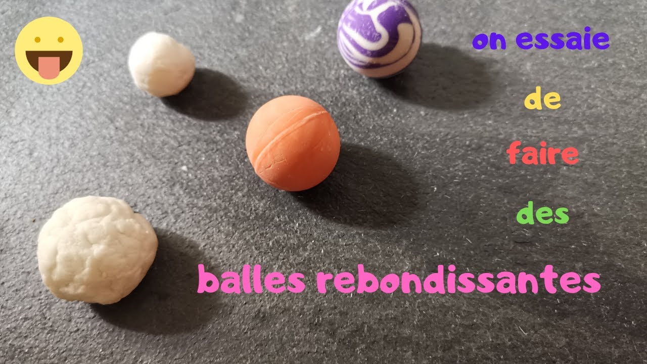 ON ESSAIE DE FAIRE DES BALLES REBONDISSANTES !🤞