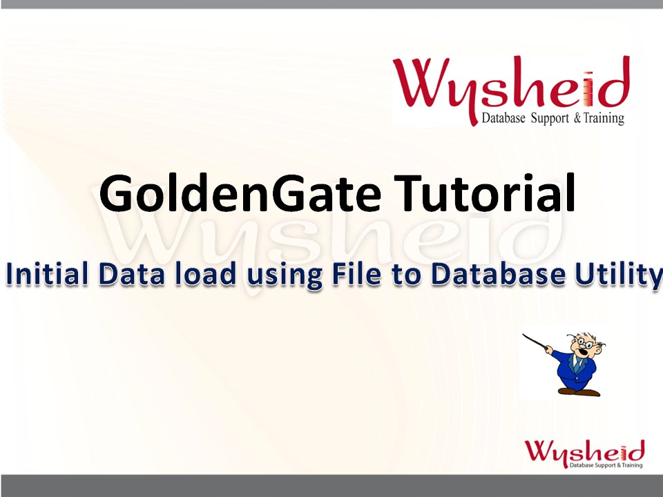 GoldenGate Initial load file to database utility|Oracle Goldengate initial load