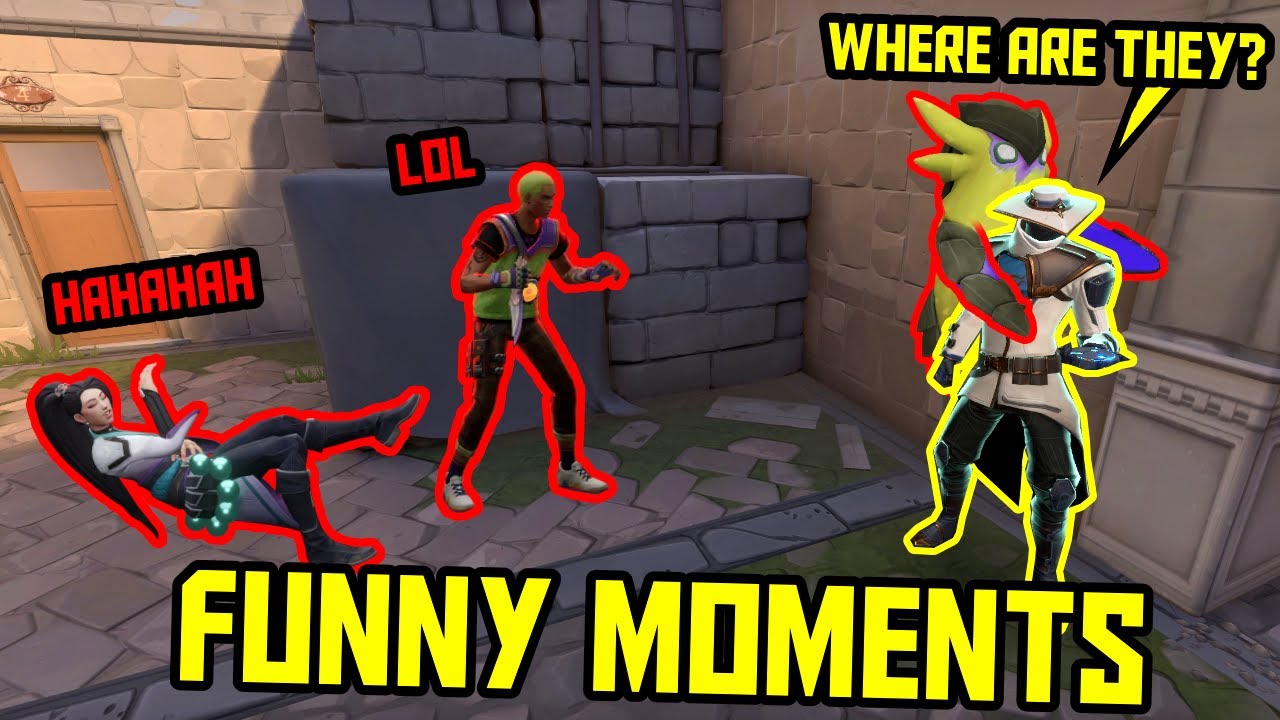 FUNNIEST MOMENTS IN VALORANT 