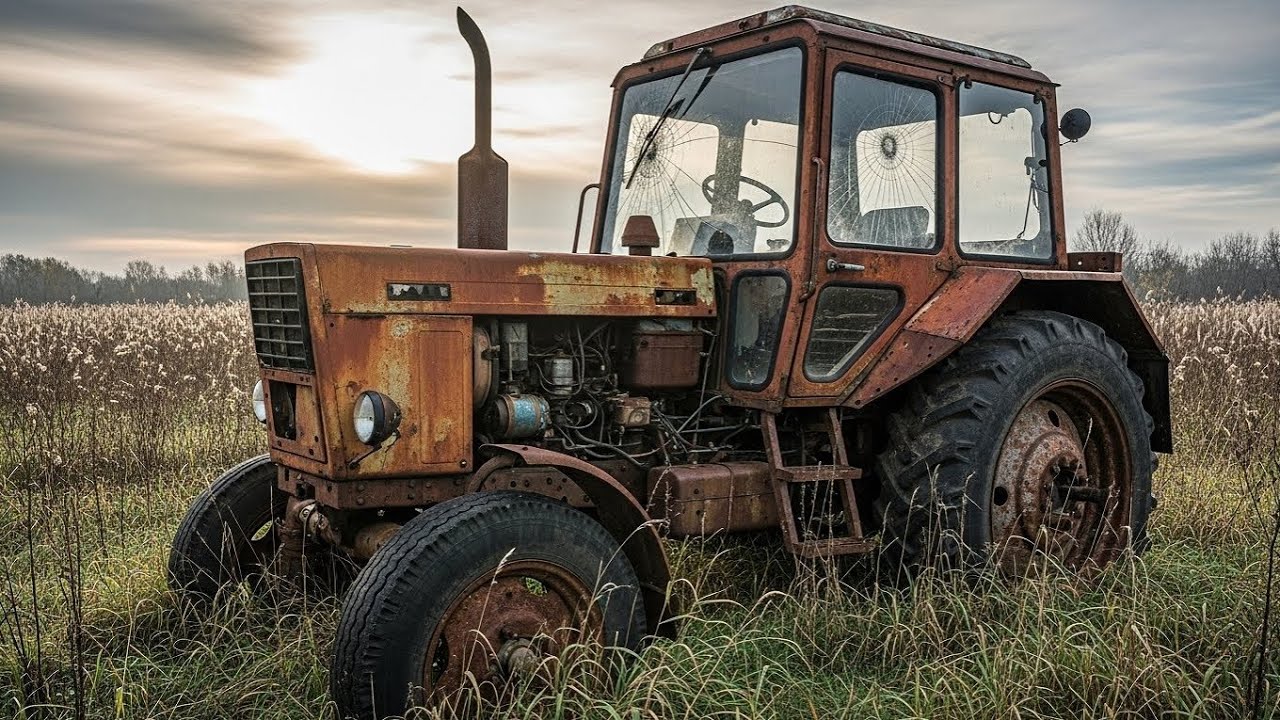 ASMR Car Restoration! Full Restoration Belarus MTZ-80 1990 Tractor