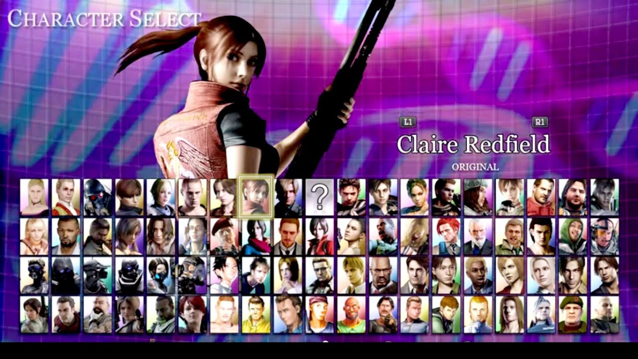 Resident Evil NEW GAME 'Mercenaries: Ultimate Collection' Startup and character select