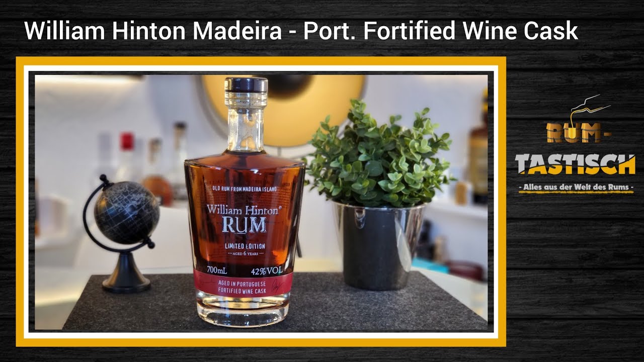 William Hinton Madeira 6 - Portuguese Fortified Wine Cask 42% 🥃 Madeira's feinster Rum?