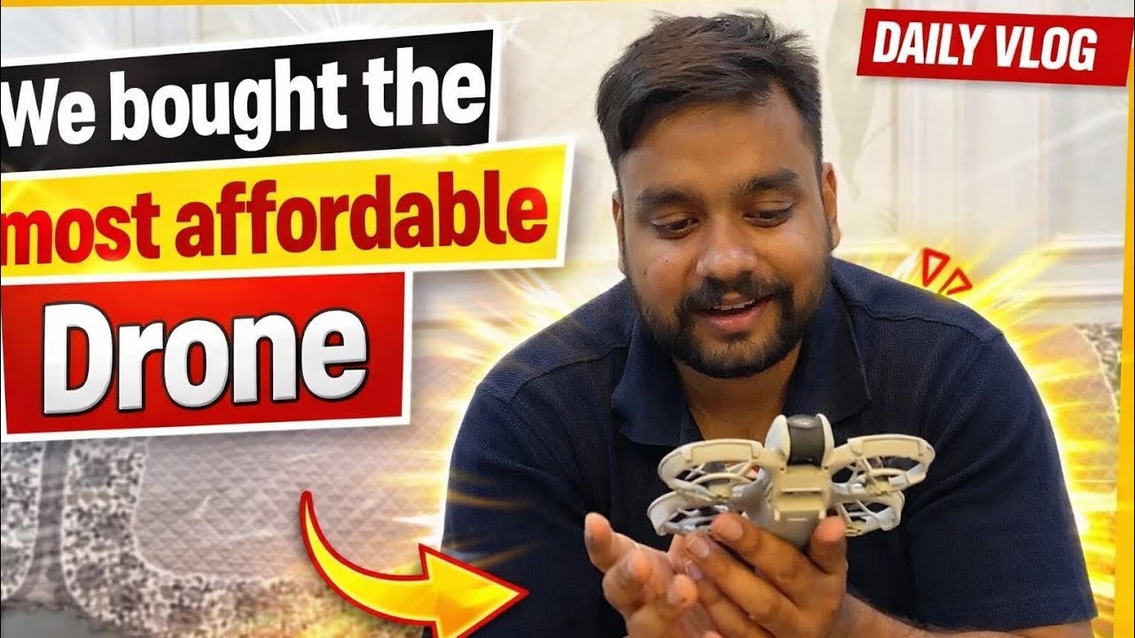 We Bought the Most Affordable Drone 😱 Budget Drone Unboxing & Test | Daily Vlog