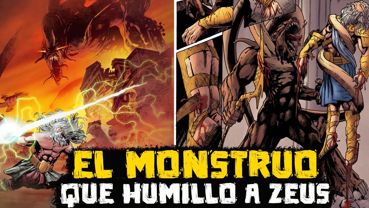 El Monstruo que Derrotó a los Dioses del Olimpo - Tifón - Completo - Mitología griega en los cómics