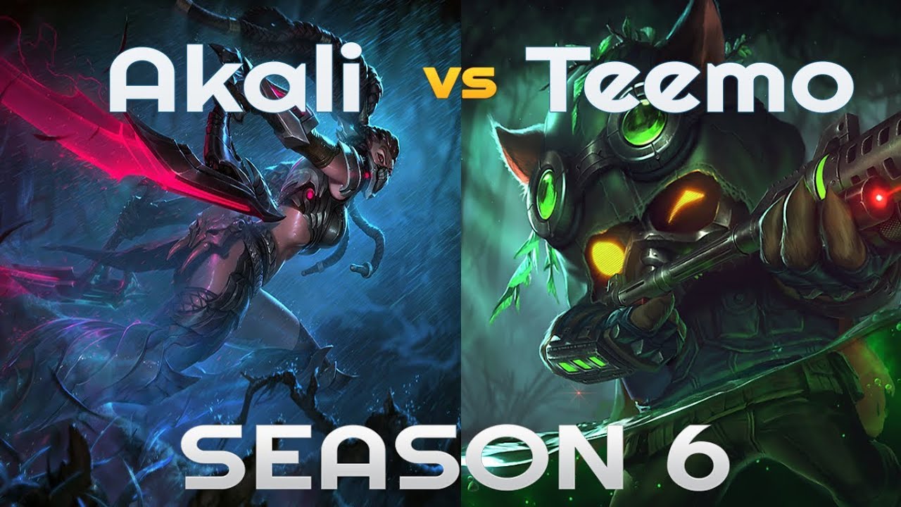 Korean Tank Akali Build S6 Top Lane Killing The Teemo