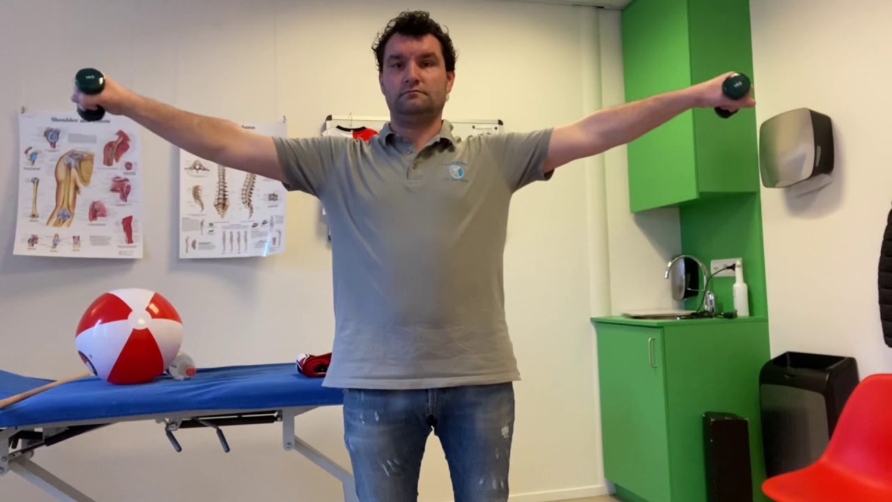SPIERKRACHT- EN STABILITEITSOEFENINGEN SCHOUDERS Fysiotherapie De Nije Veste