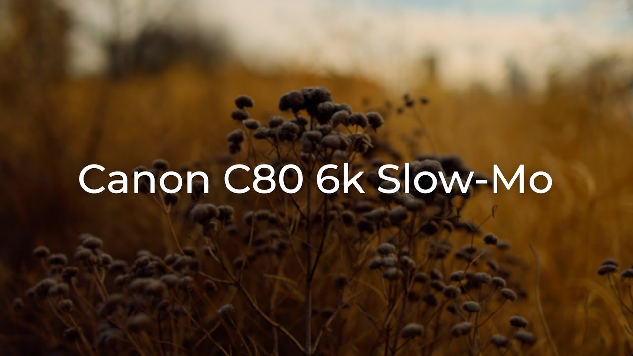 Canon C80 + NinjaV+ 6k slow motion