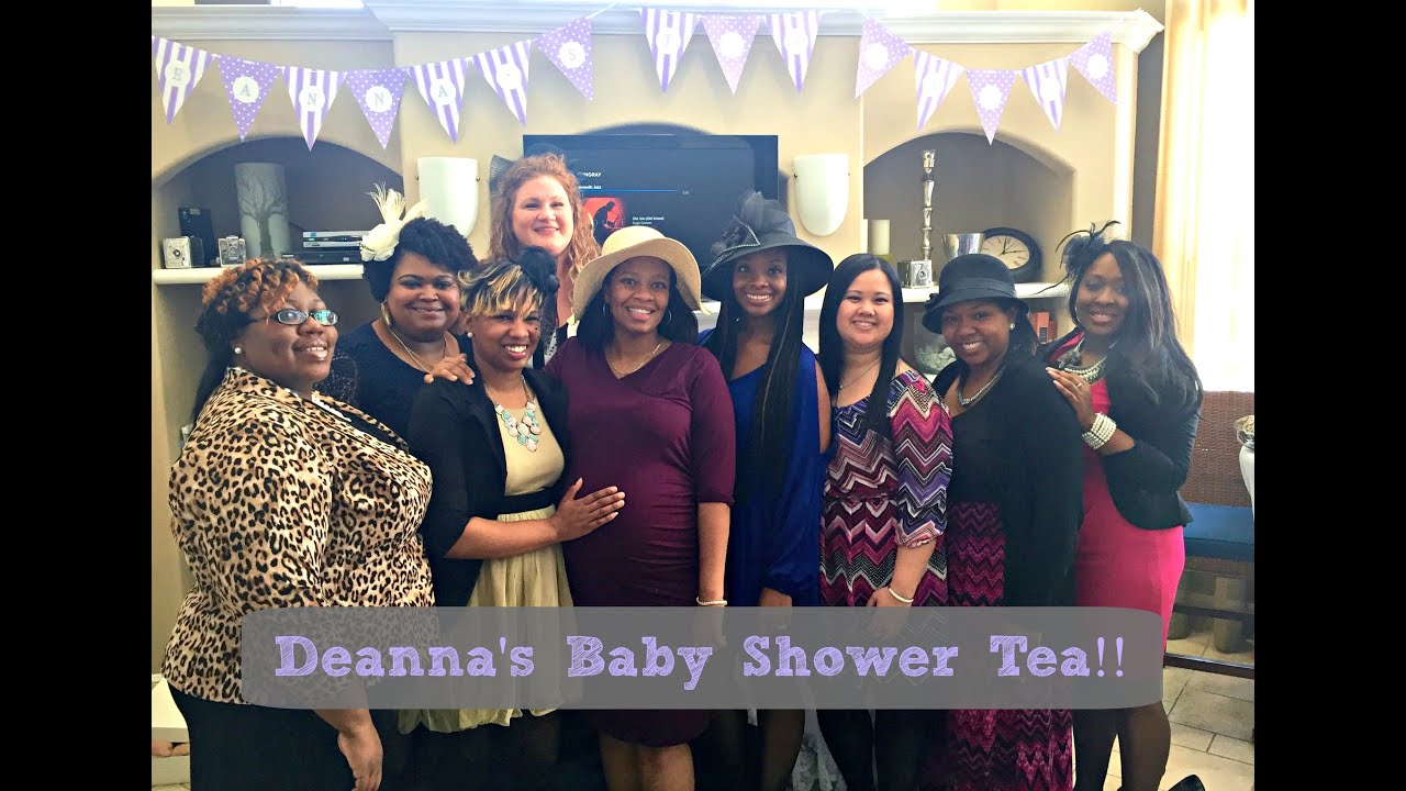 Deanna's Baby Shower Tea! | GabeBabeTV