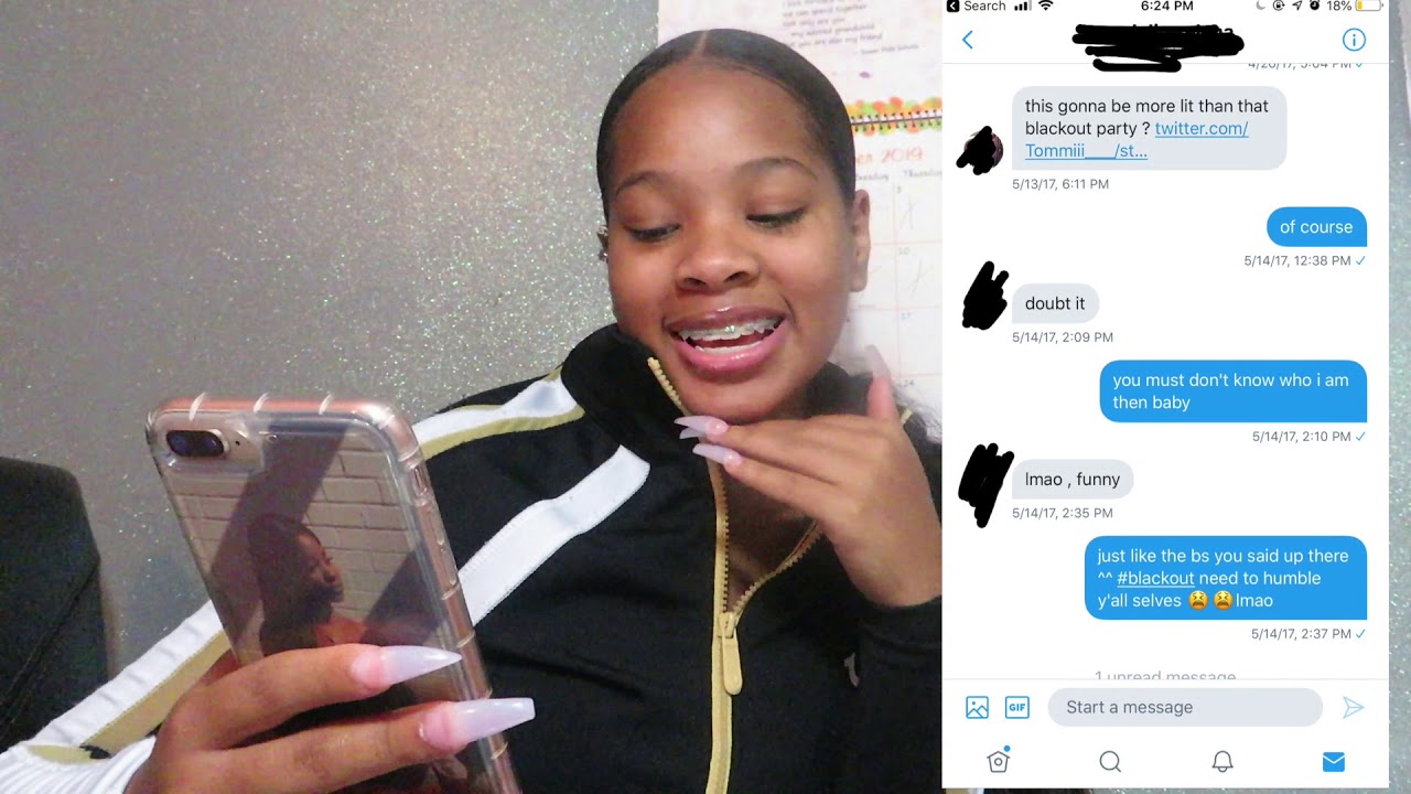 REACTING TO MY OLD TWITTER DM'S...wow