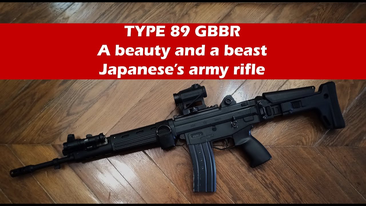 Testing out the TYPE 89 GBBR ! A beauty and a beast - Tokyo Marui TYPE 89 gameplay