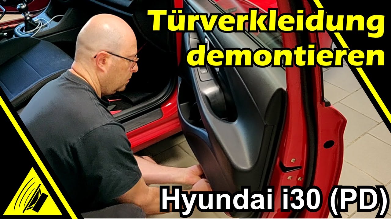 Türverkleidung demontieren Hyundai i30 (PD)