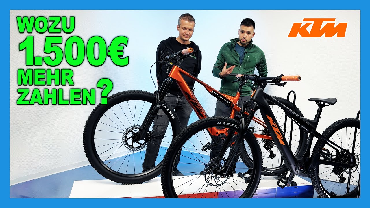 Leichteste E-MTB mit entnehmbarem Akku? - KTM Macina Scarp SX: Elite oder Master? Midpower Vergleich
