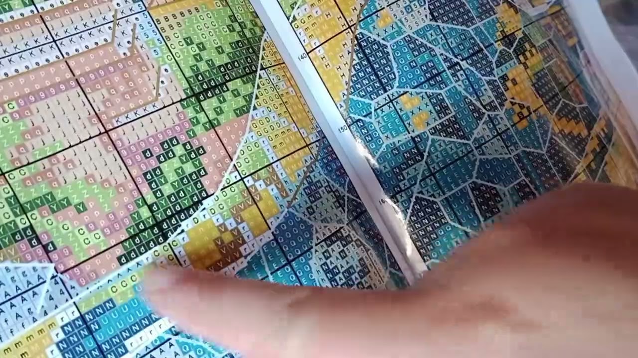✨Unboxing ✨ kit parque Güell Barcelona ( joysunday) ✨ sevengreat Mary06OFF  #puntodecruz
