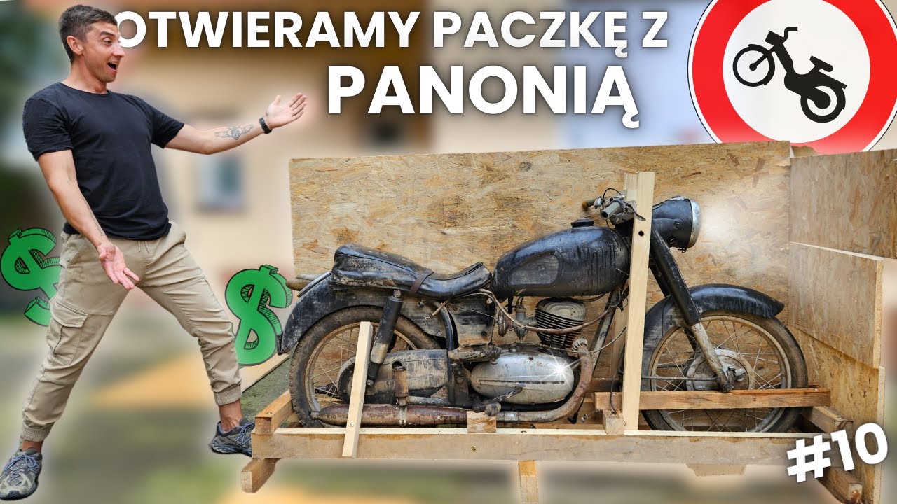 UNBOXING PANONI I TEST ROMETA KADETA DLA WIDZA