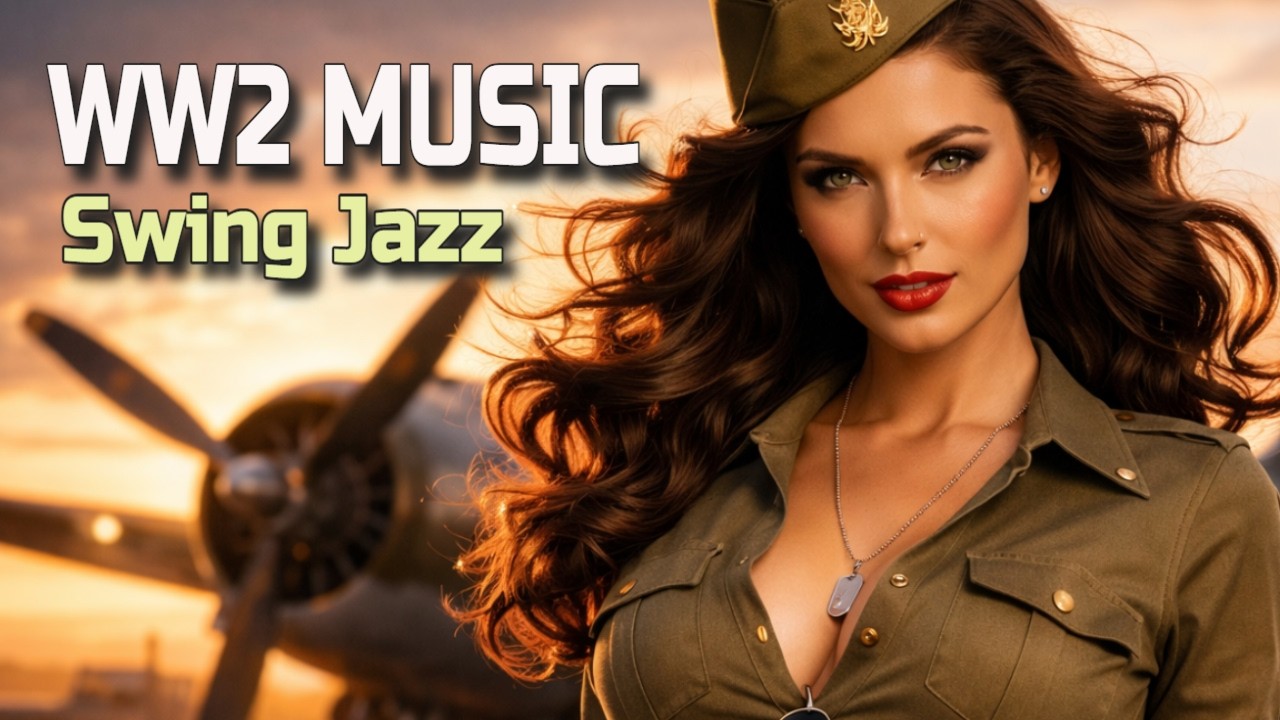 👉 WW2 MUSIC COLLECTION | SWING JAZZ AND SEXY VINTAGE GIRLS