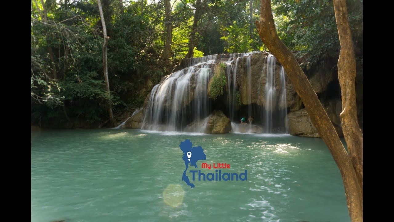 🇹🇭 Les Cascades du Parc d'Erawan - Kanchanaburi Tha&iuml;lande 🇹🇭