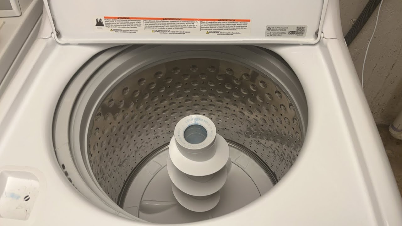 GE GTW465ASN9WW Washing Machine LIVE