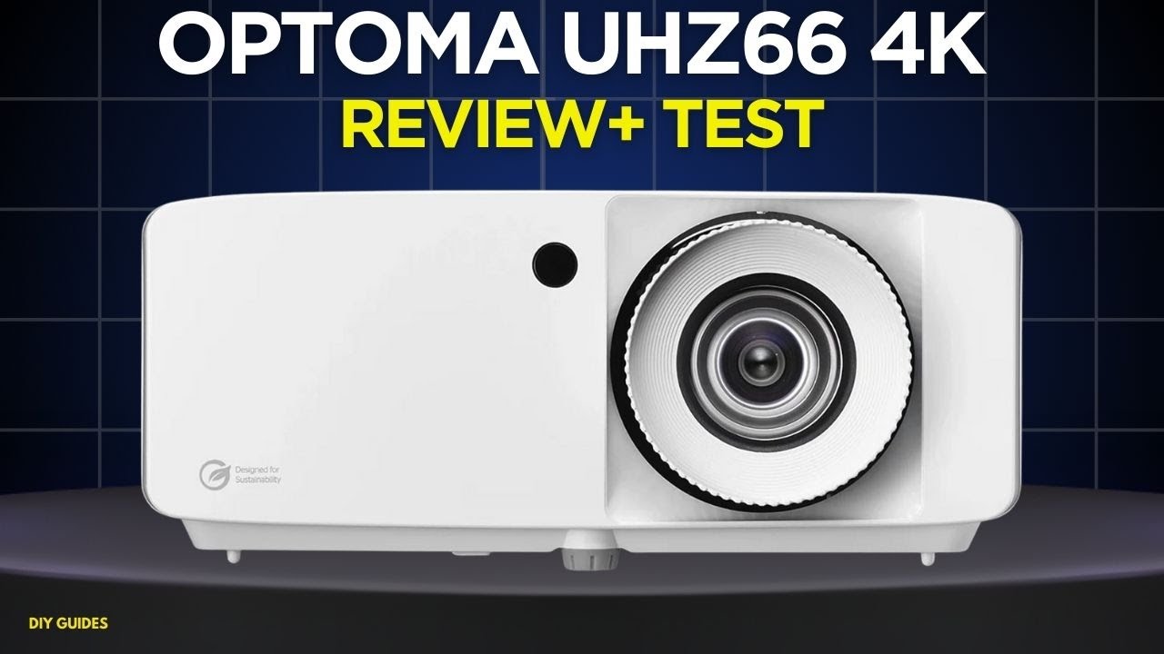 Optoma UHZ66 4K Review + Test | Is This a True 4K Laser Projector?