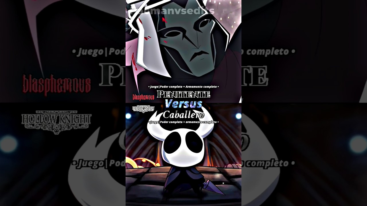 Penitente Vs Caballero | Hollow knight Vs Blasphemous