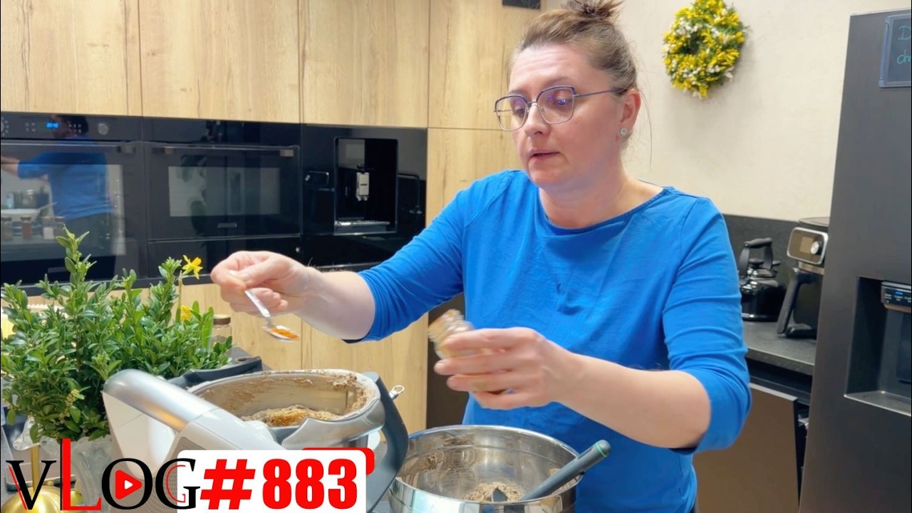 VLOG 883:  Pieczemy DOMOWY PASZTET na święta 🐣 Ostatnie ZAKUPY na święta 🛒  | MARZENA I MAREK