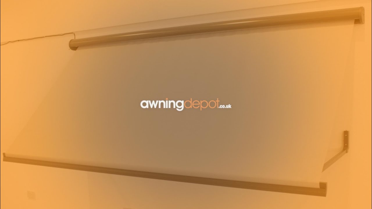 Mini Chelsea Drop Arm Awning Installation