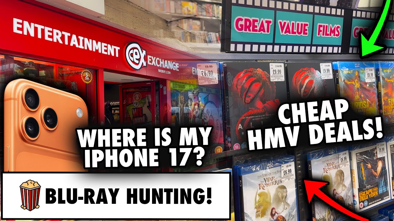 Blu-ray Hunting — ВОЗВРАЩЕНИЕ В CWMBRAN, 28 ЛЕТ СПУСТЯ/ELIO/РЕЛИЗЫ THE VAULT И ЧАТ ПО IPHONE 17 P...