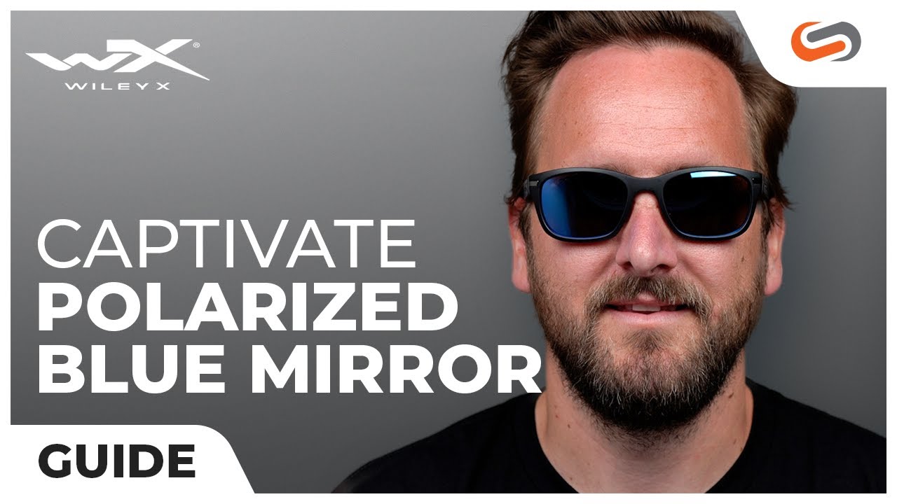 Wiley X Captivate: Polarized Blue Mirror