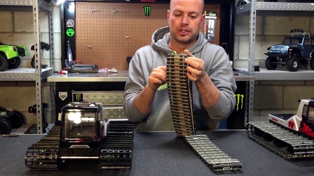 Kyosho Blizzard FR/SR metal tracks installation and information