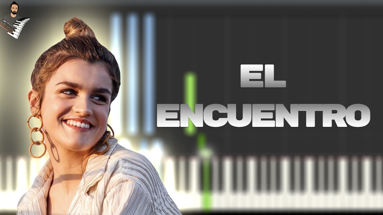 Alizzz, Amaia - El encuentro | Instrumental Piano Tutorial / Partitura / Karaoke / MIDI